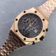 Swiss 7750 Audemars Piguet Rose Gold Black Dial Copy Watch (3)_th.jpg